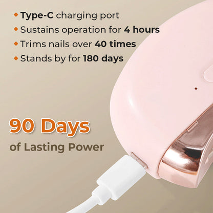 💅 50% OFF NOW! 🔧 3-in-1 Automatic Nail Clipper – Electric Trimming, Polishing & Safe for All Ages ⚡