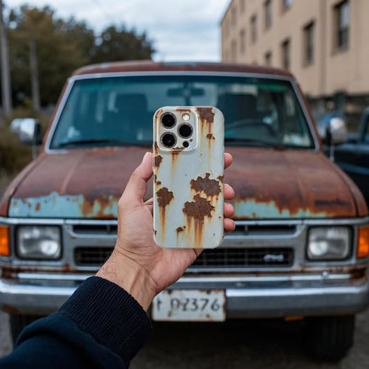 🔥Super prank prop--rusty cell phone case