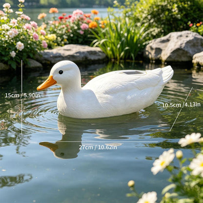 Solar Powered Floating Duck LED Garden Pool Pond Light