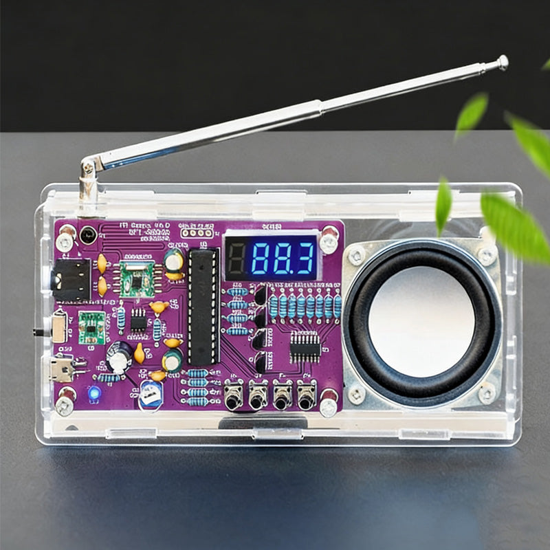 🔥Hot Sale Deals-DIY Digital FM Radio Soldering Kit