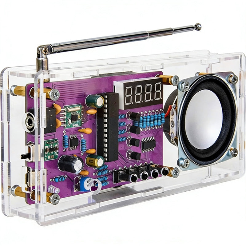 🔥Hot Sale Deals-DIY Digital FM Radio Soldering Kit
